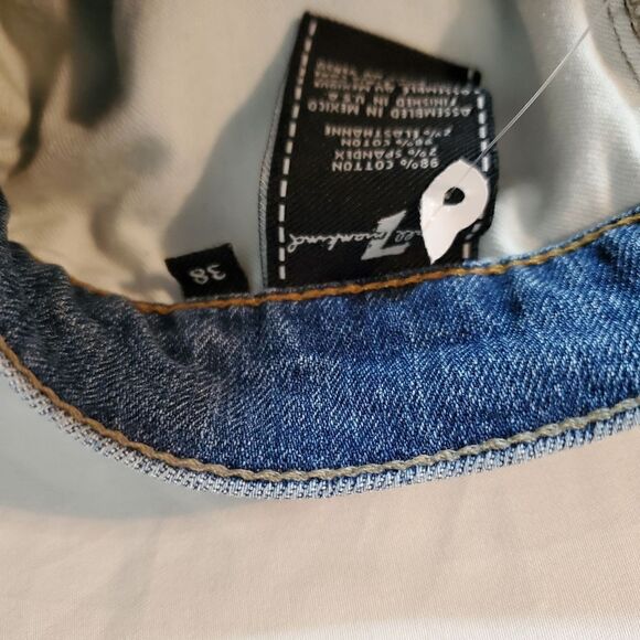 7 FOR ALL MANKIND Medium Wash Mens 38 Denim Jeans - Picture 2 of 7